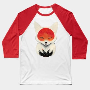 Cute fox Baseball T-Shirt